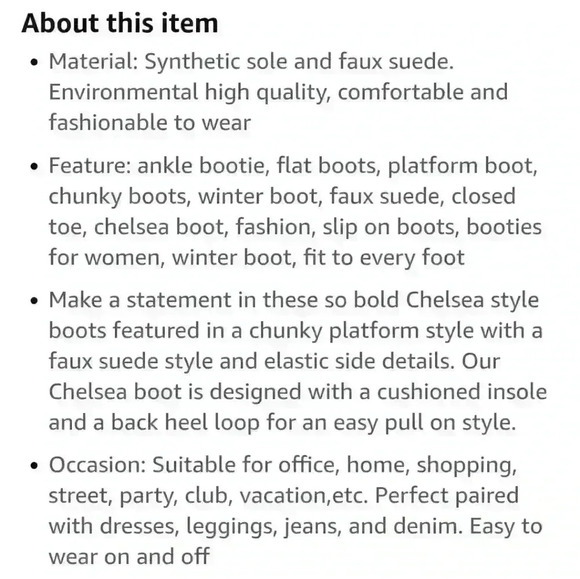 Women's  Spring/fall ankle boot - Picture 4 of 4